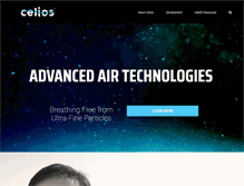 Tablet Screenshot of celios.com